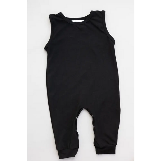 Black Tank One-Piece Jogger - Mila & Rose ®