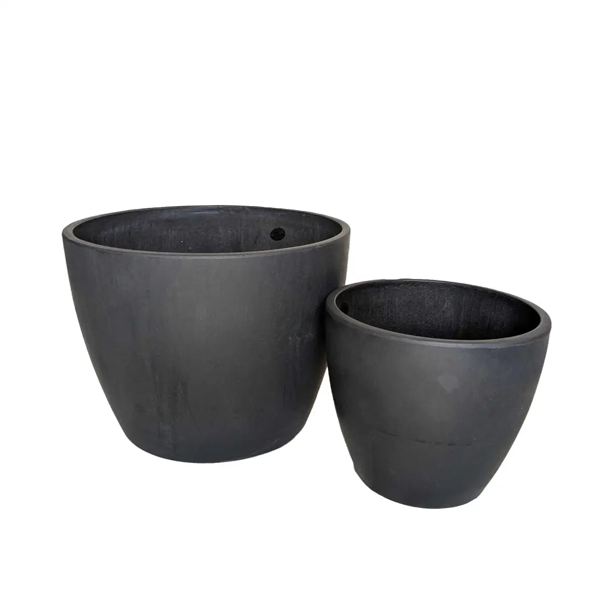 Black and TerraCotta Eco Pots - House Plant Shop