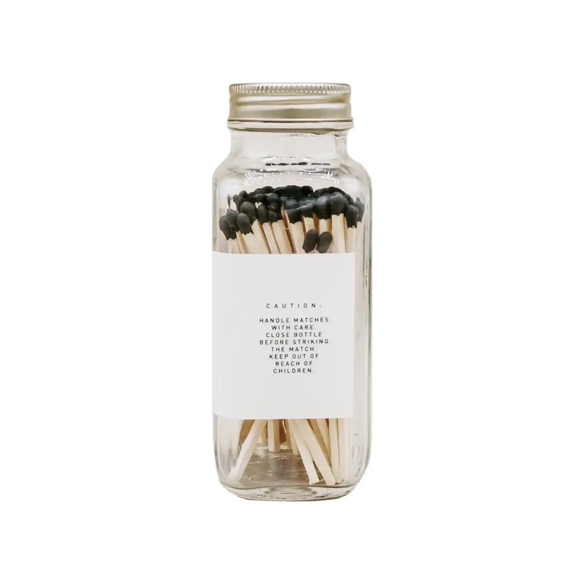 Black Tip Safety Matches - 60 Count 3.75’’ - Sweet Water Decor