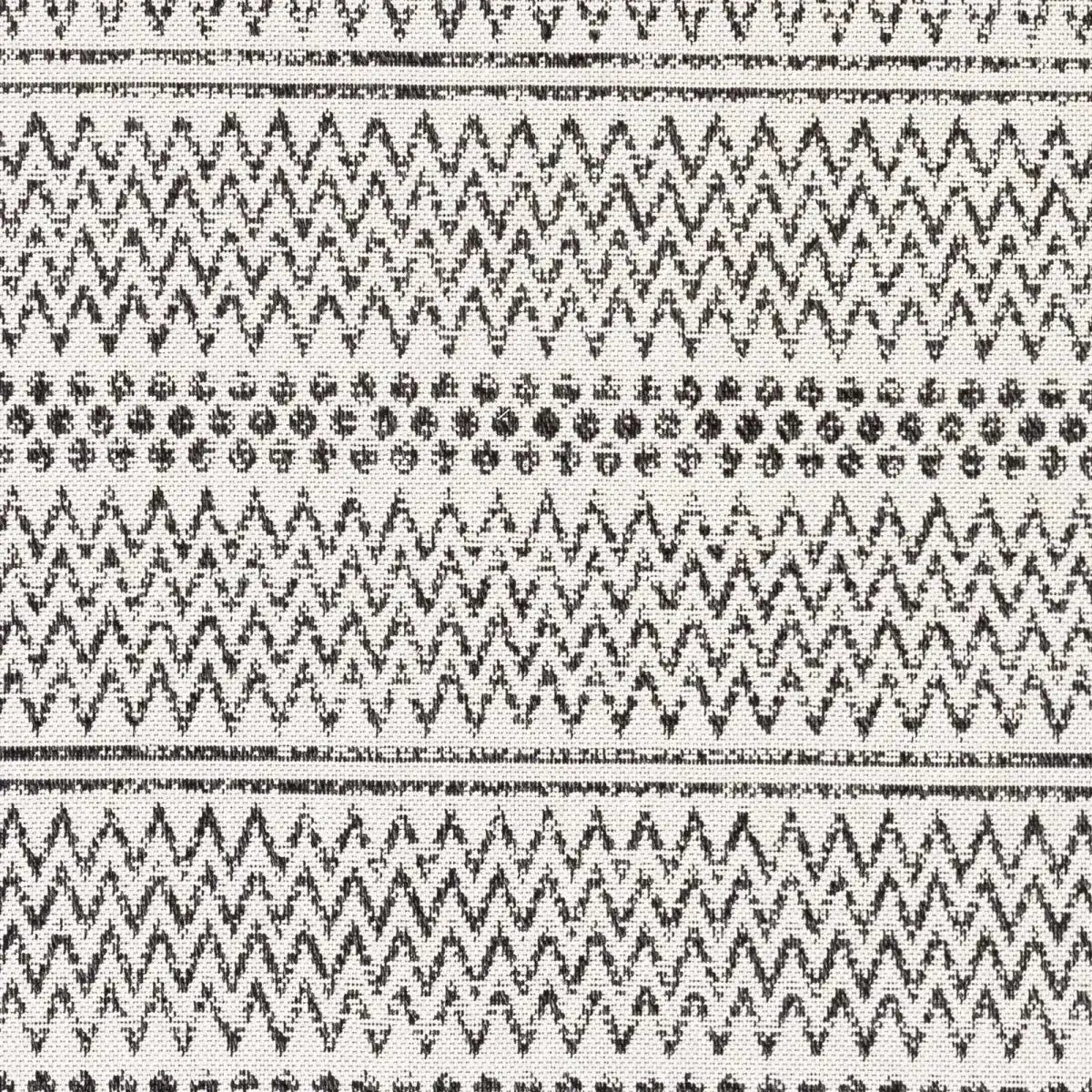 Black & White Cotton Area Rug - Boutique Rugs