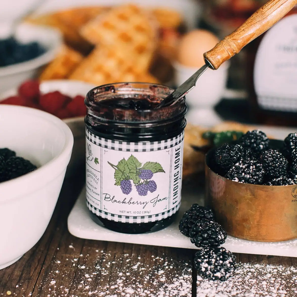 Blackberry Jam - All Natural - Finding Home Farms