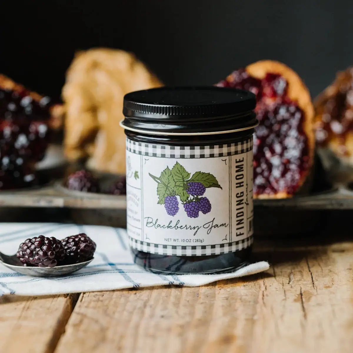 Blackberry Jam - All Natural - Finding Home Farms