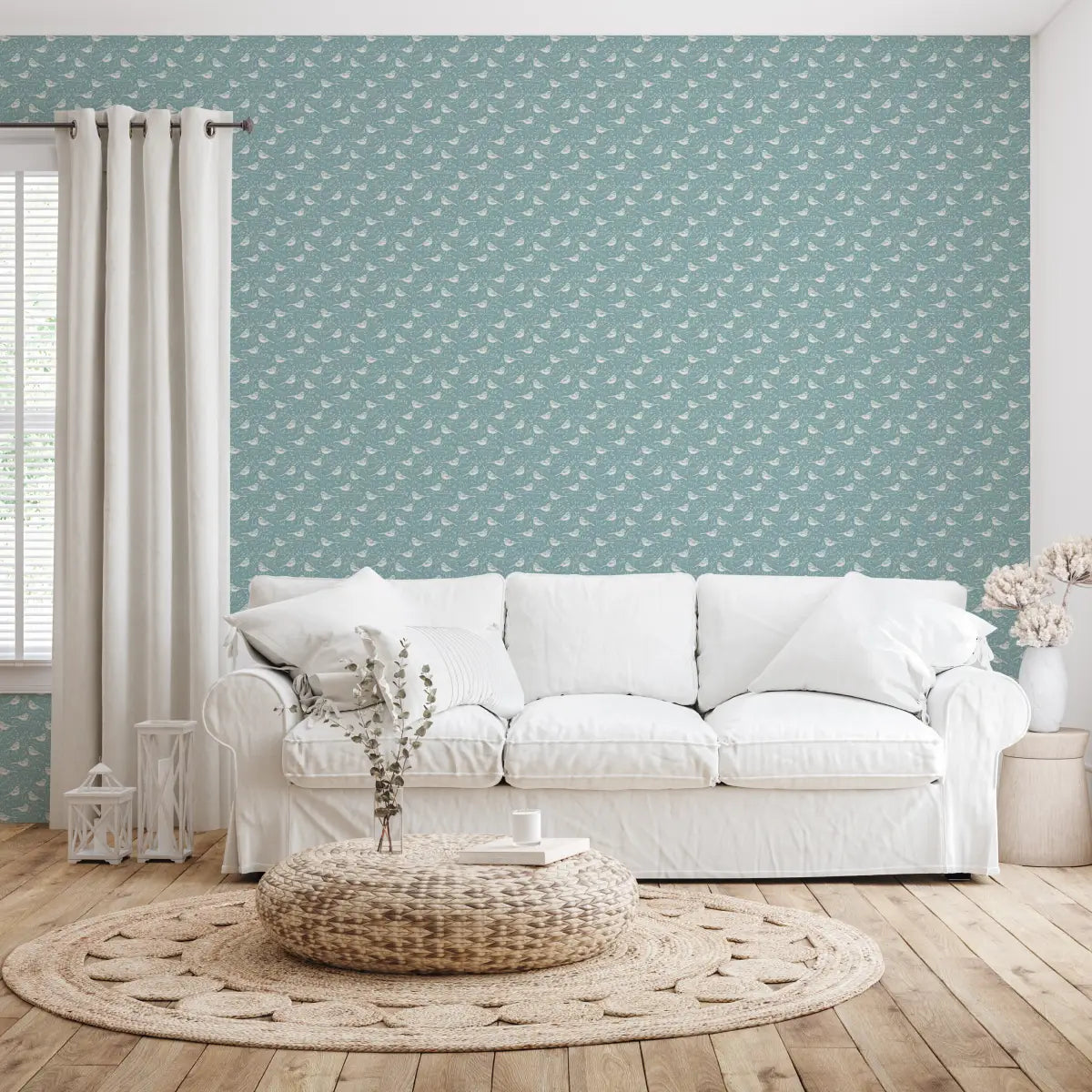 Blair Wallpaper - Petite Birds - by Megan Cabaj - Loomwell Home Goods