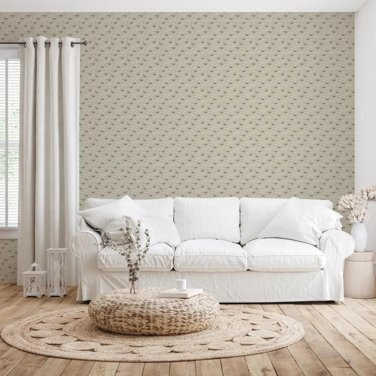Blair Wallpaper - Petite Birds - by Megan Cabaj - Loomwell Home Goods
