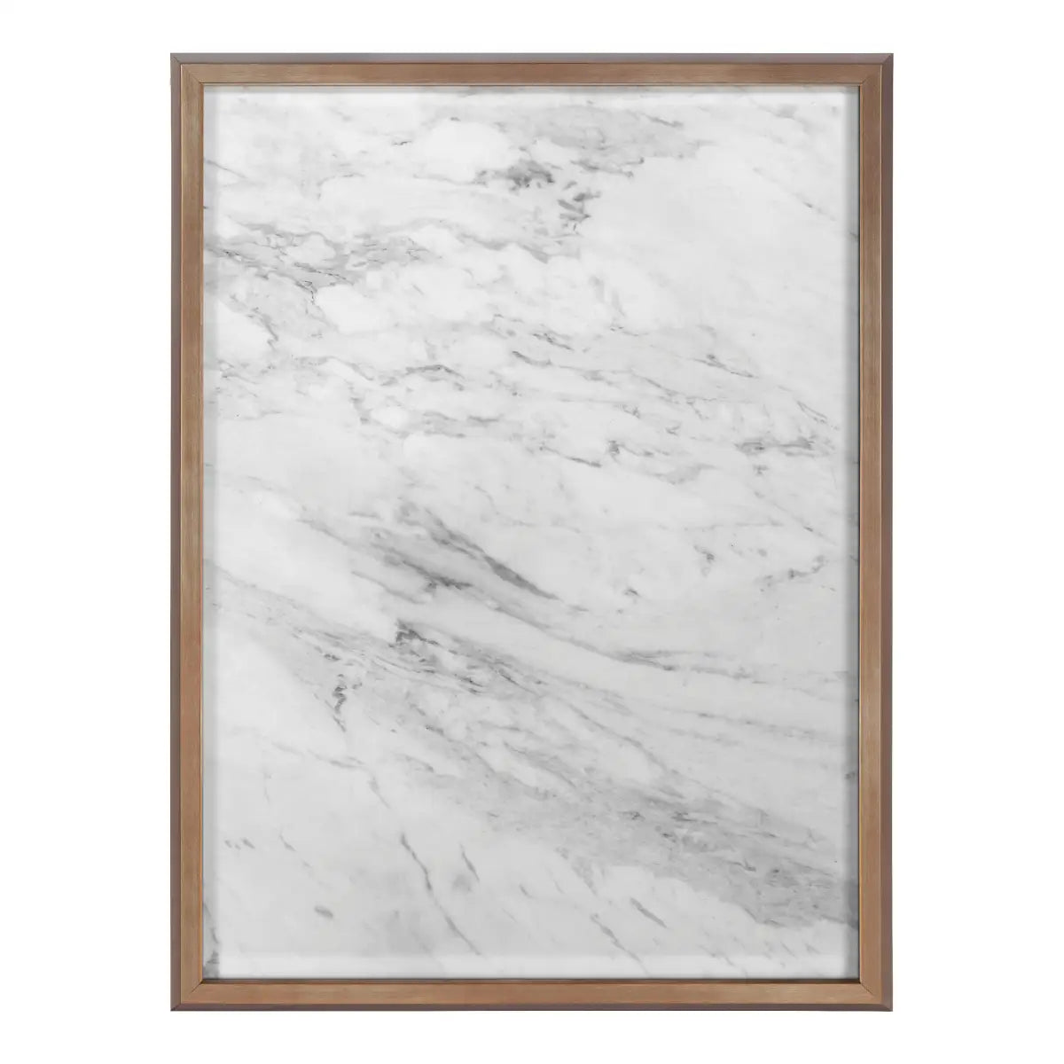 Blake Gray Marble Framed Printed Glass - kateandlaurel