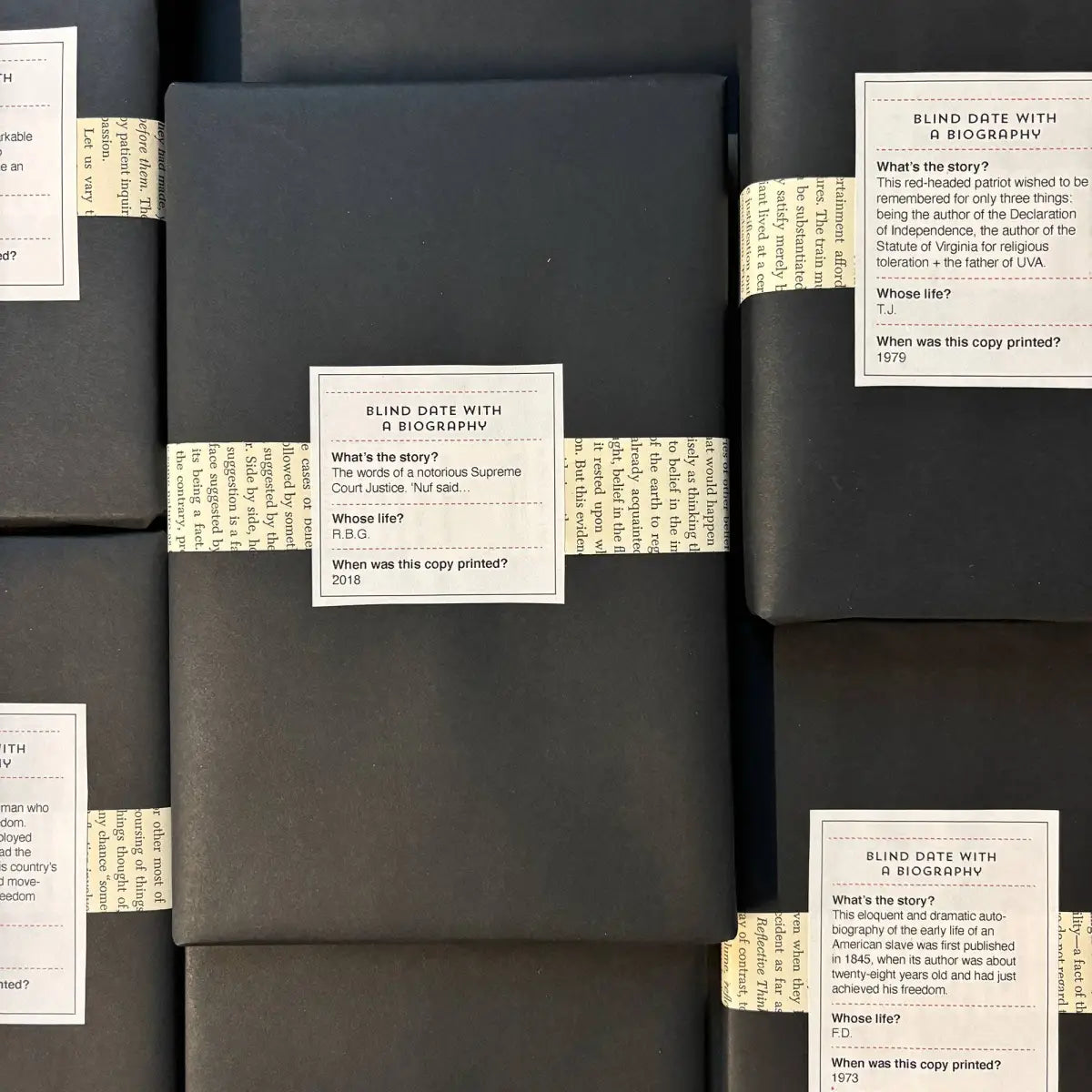 Blind Date with a Book - Biography Paperback - Jubilee Flea