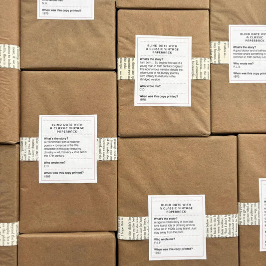 Blind Date with a Book - Classic Vintage Paperback - Jubilee Flea