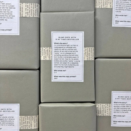 Blind Date with a Book - New York Times Bestseller - Paperback - Jubilee Flea