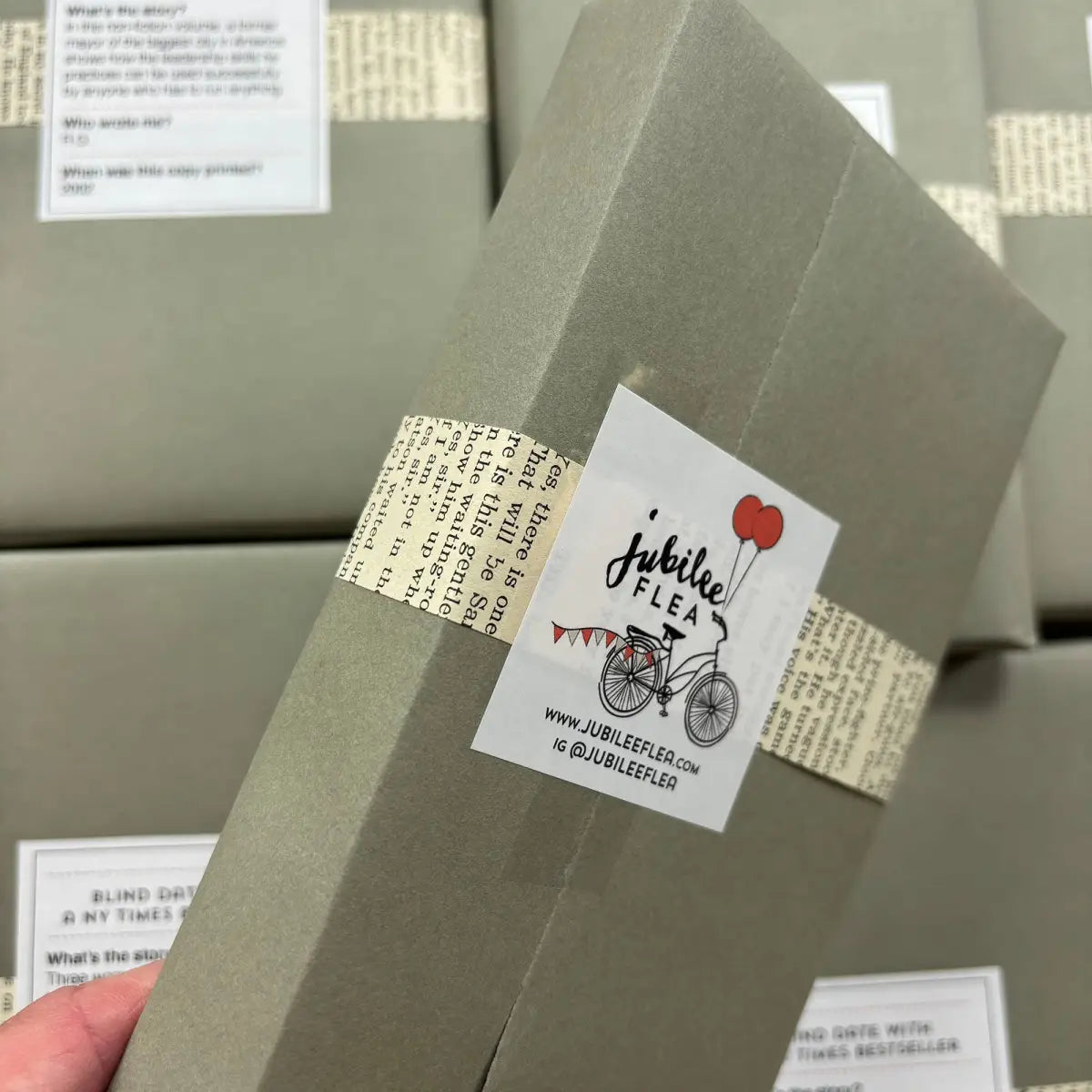 Blind Date with a Book - New York Times Bestseller - Paperback - Jubilee Flea