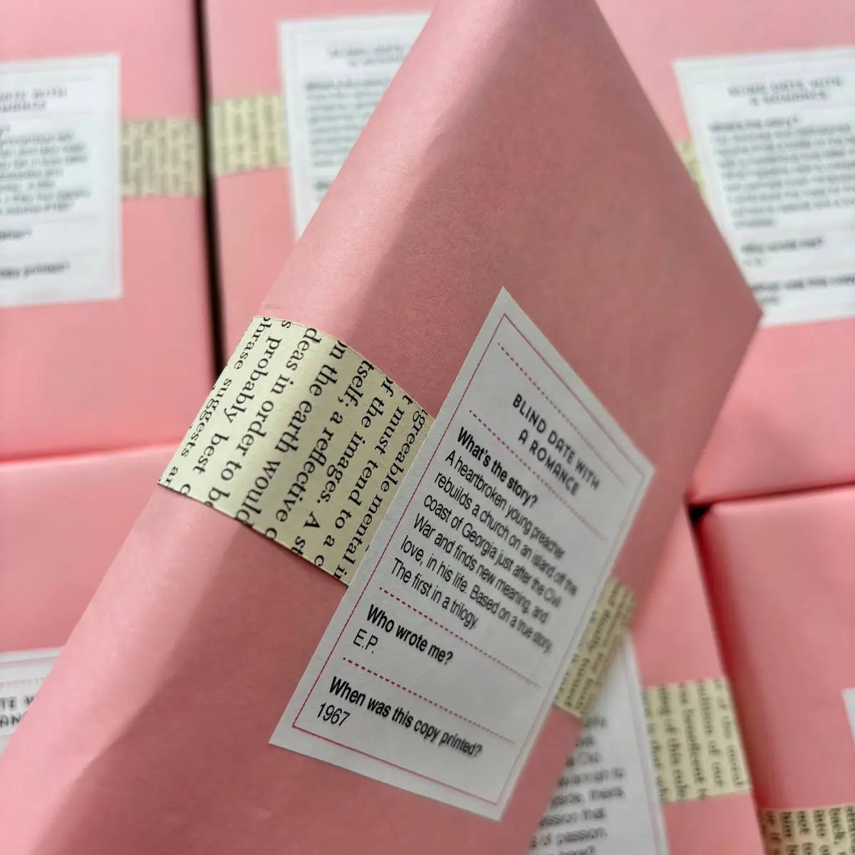 Blind Date with a Book - Romance Paperback - Jubilee Flea