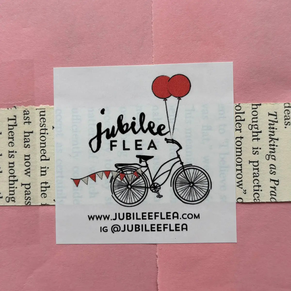 Blind Date with a Book - Romance Paperback - Jubilee Flea