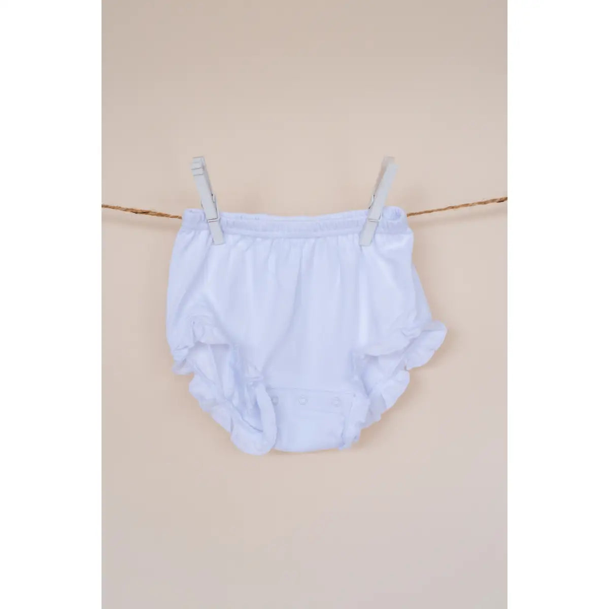 Bloomers - White / 0-6 Month - ARB Blanks