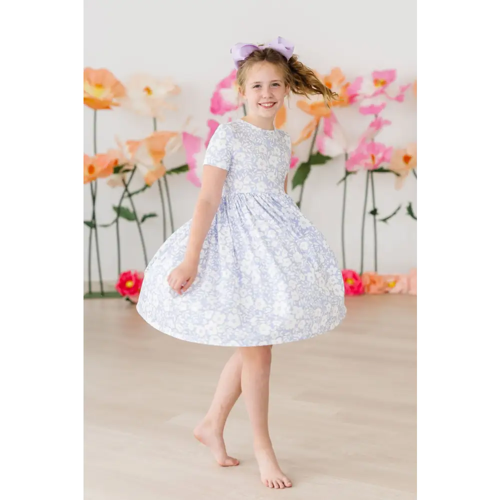 Blossom Bliss S/S Pocket Twirl Dress - Mila & Rose ®