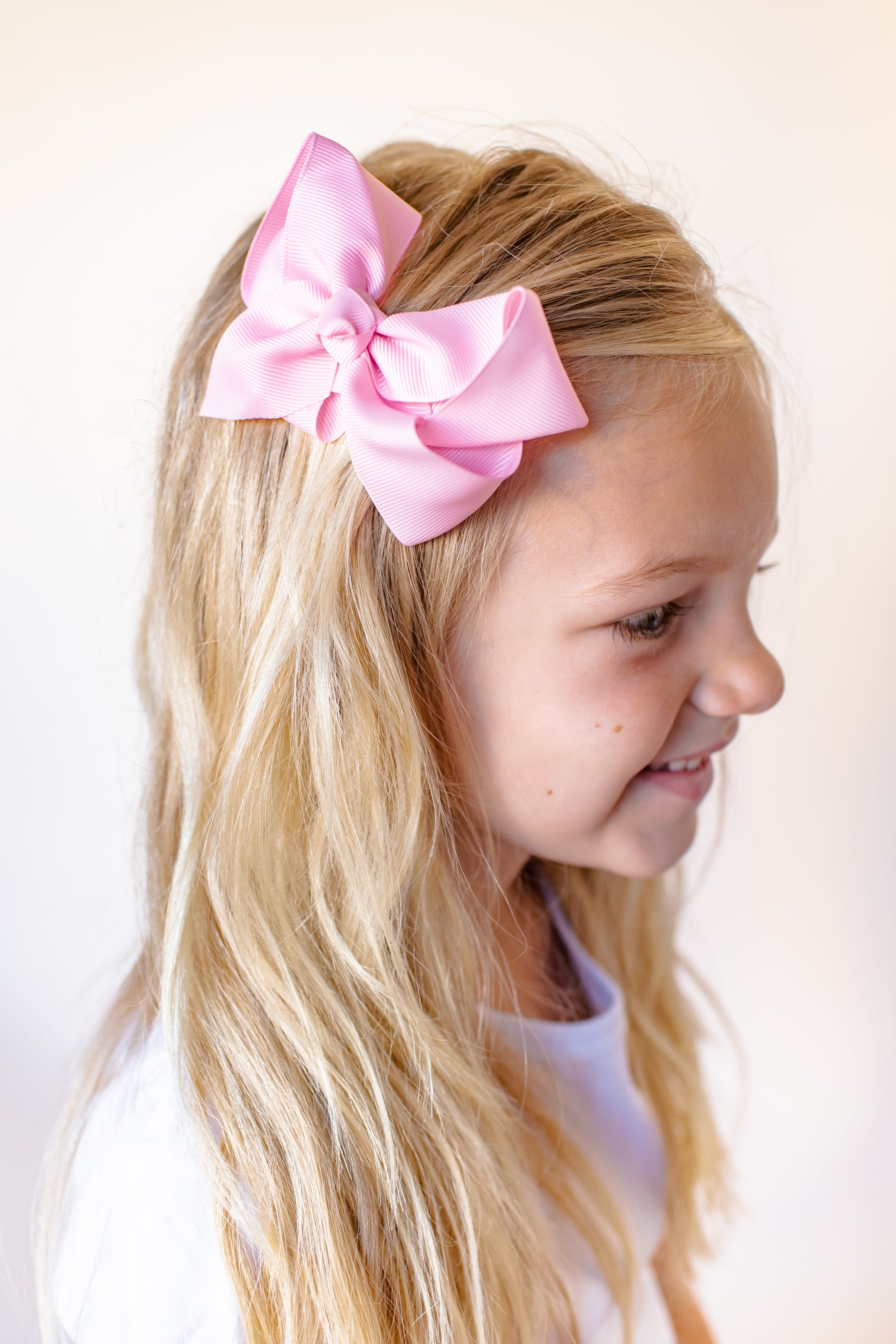 Solid Hair Bows - Blossom Pink / 4’’ - ARB Blanks