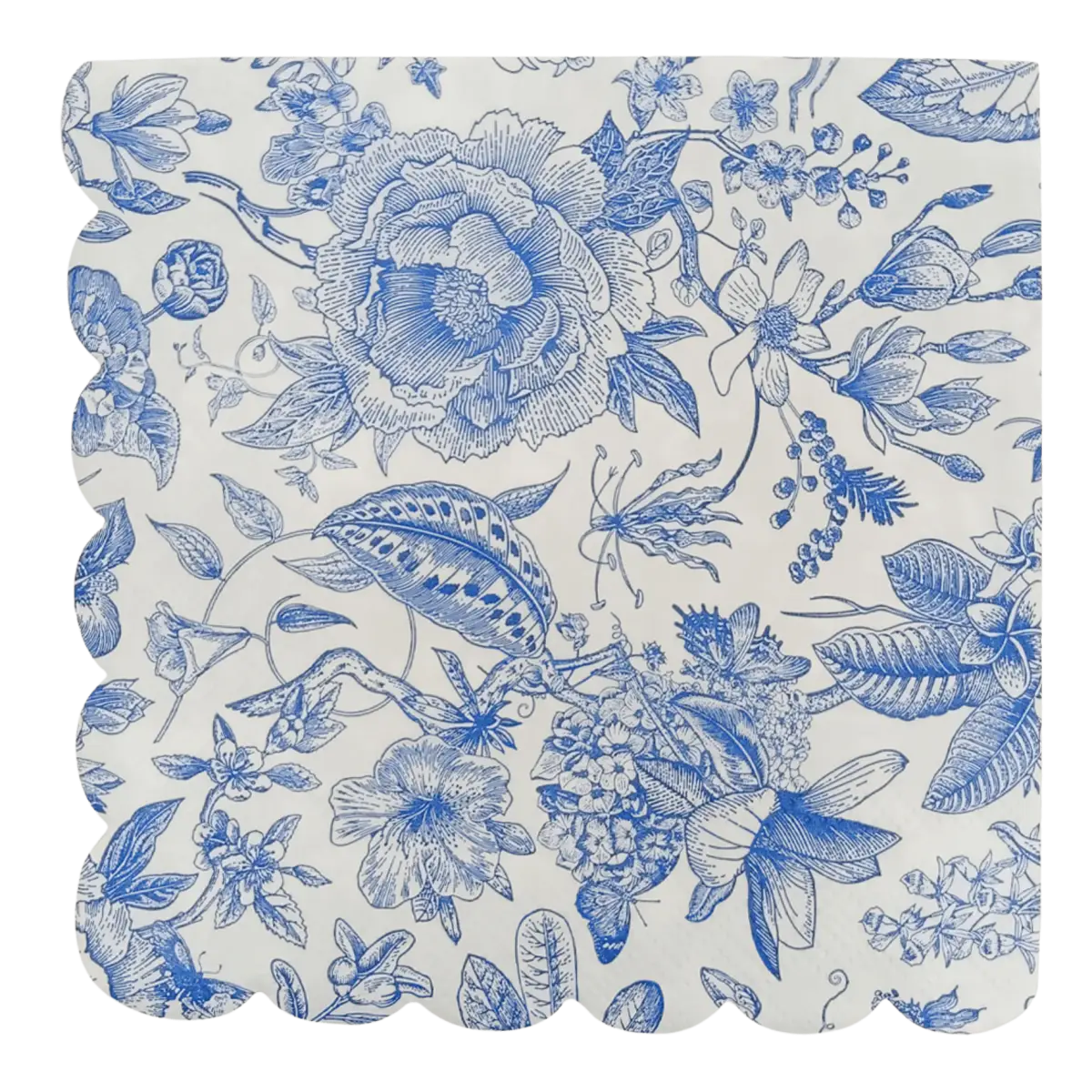 Blue Delft Cocktail Napkins - Sweet Water Decor