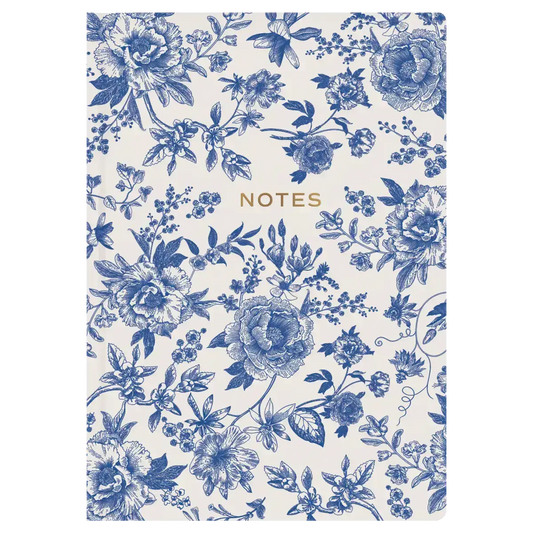 Blue Delft Notes Journal - Sweet Water Decor