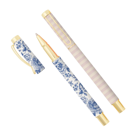 Blue Delft Pen Set - Sweet Water Decor