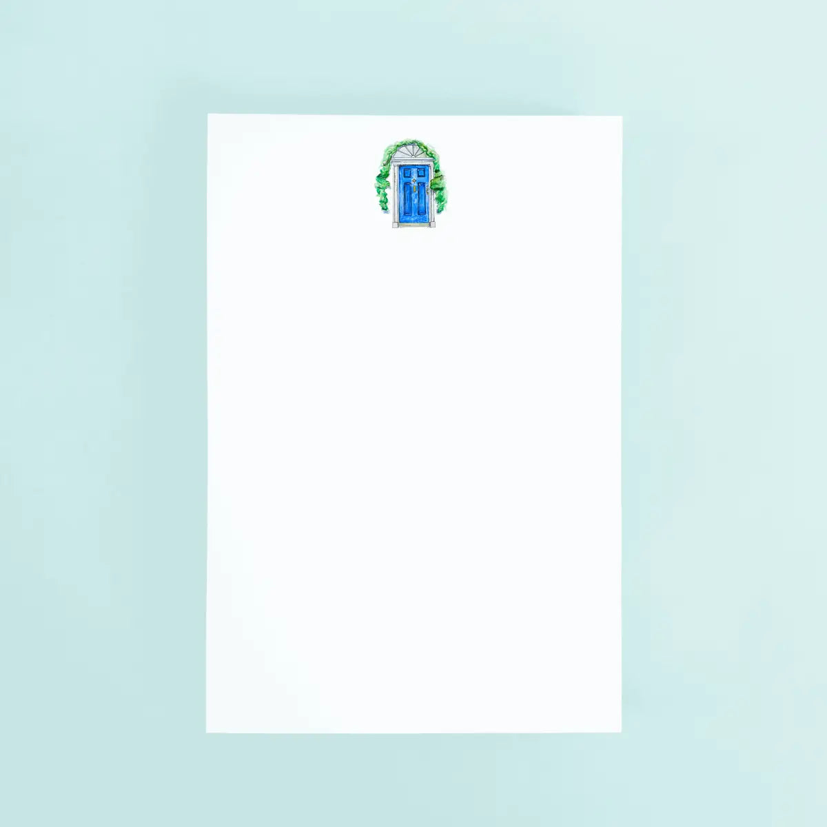 Blue Door Notepad - Watercolor - Taylor Paladino