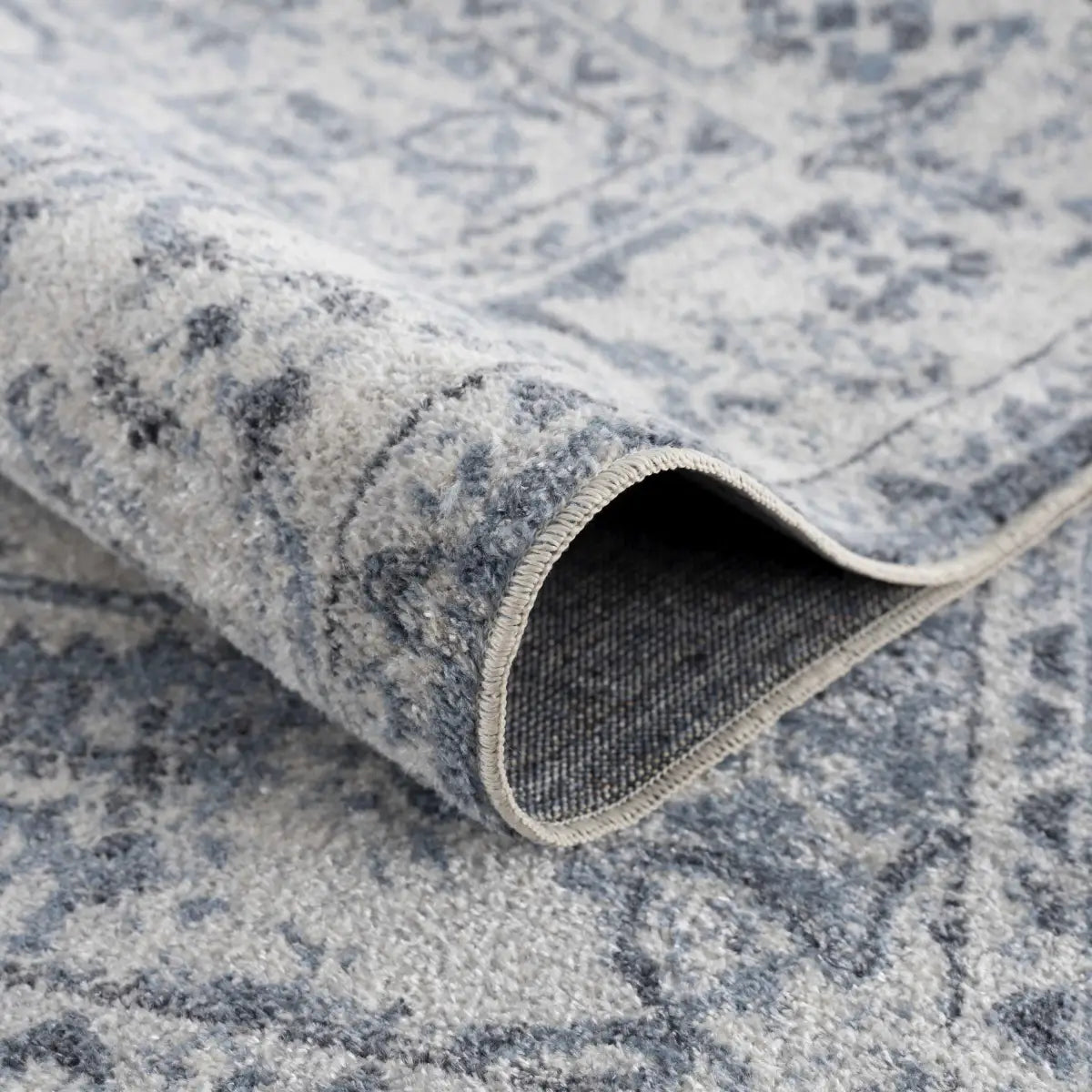 Blue Hiti Washable Area Rug - Boutique Rugs