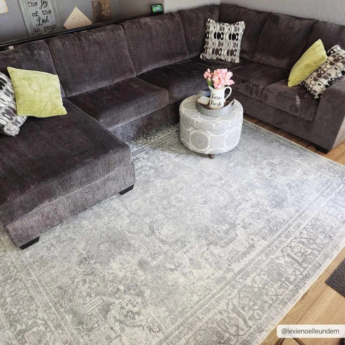 Blue Hiti Washable Area Rug - Boutique Rugs