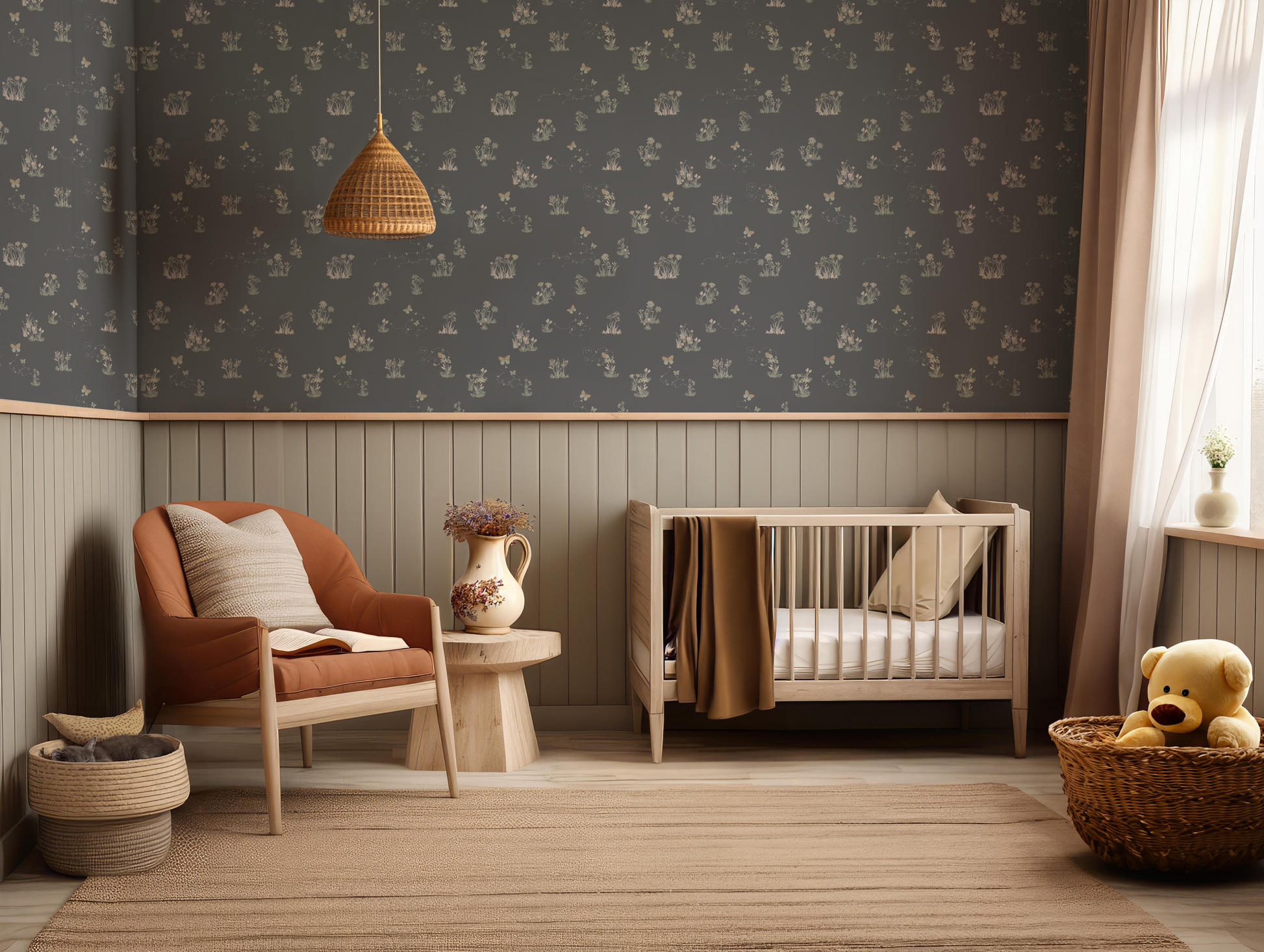 Serephina Wallpaper by Trisha Patel - Loomwell Home Goods
