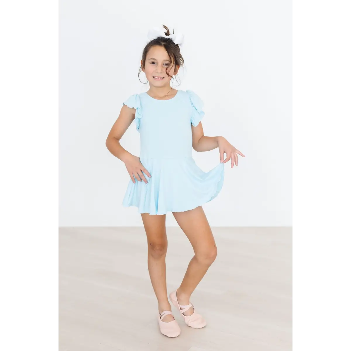 Twirl Leotard with Skirt - Bluebird - Mila & Rose ®