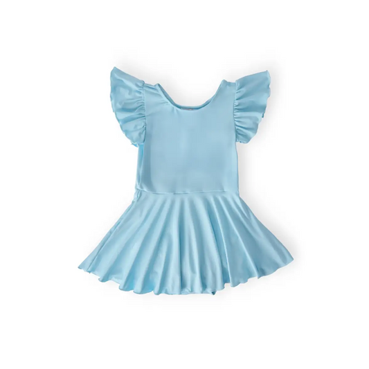 Twirl Leotard with Skirt - Bluebird - 6-12M - Mila & Rose ®