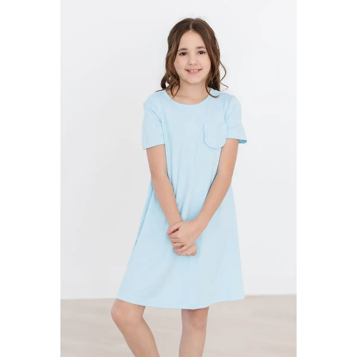 T-Shirt Dress - Bluebird - Mila & Rose ®