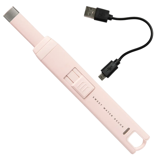 Blush Pink Large Electric Lighter - Sweet Water Decor