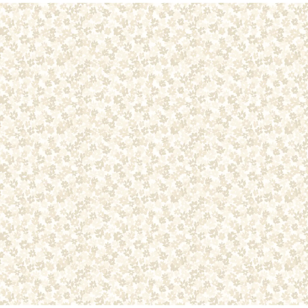Blythe Wallpaper - Petite Floral - by Ashleigh Fish - Sample 1 foot by 1 foot / Beige - Loomwell Home Goods