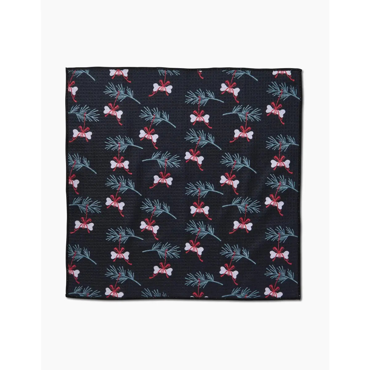 Paw Towel - Bones for Christmas Dog Gift - Geometry