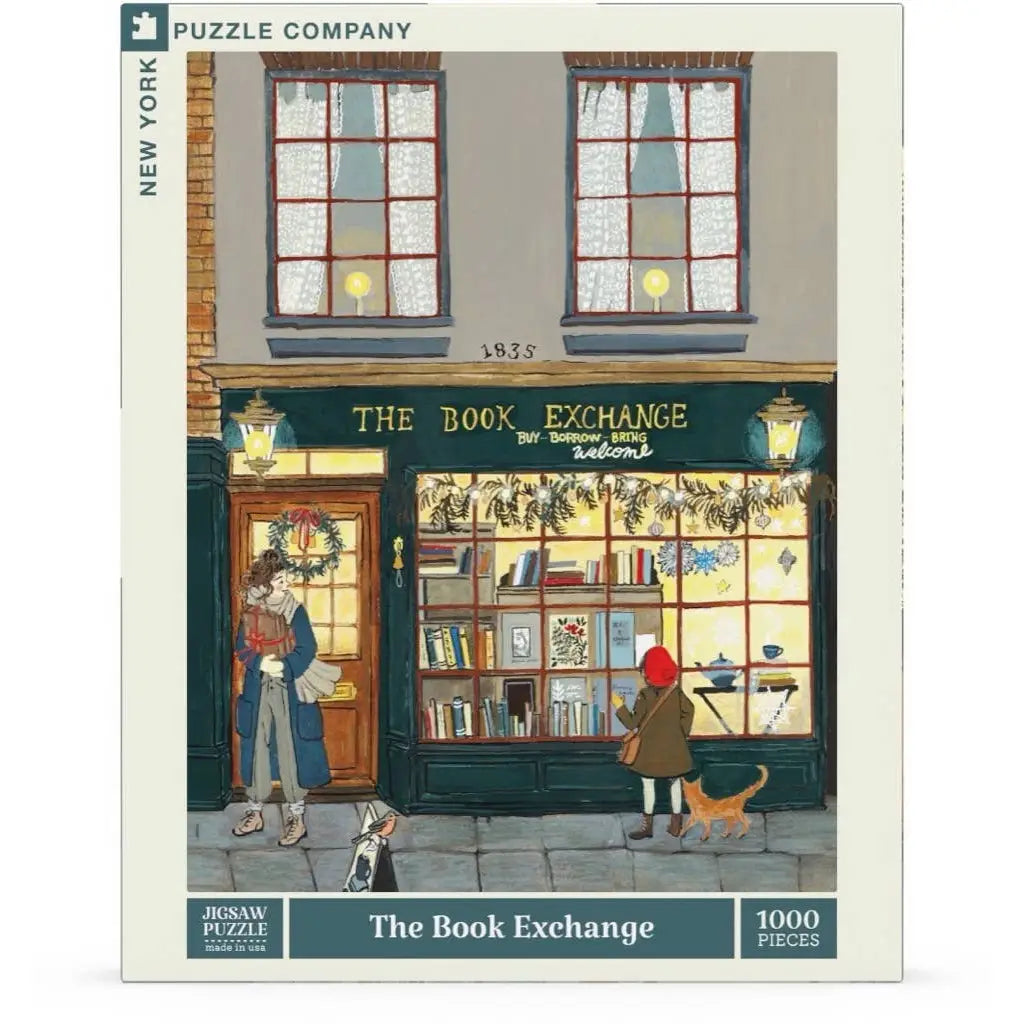 Jigsaw Puzzle - The Book Exchange - 1000 Piece - New York Puzzle Company
