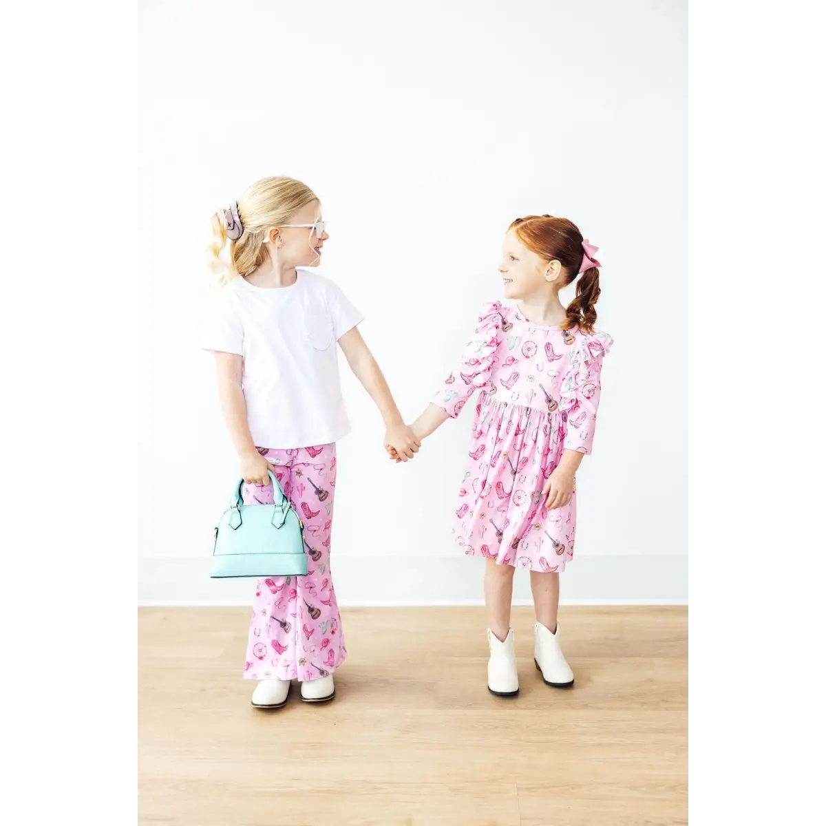 Boot Scootin’ Ribbed Velvet Bells - Mila & Rose ®