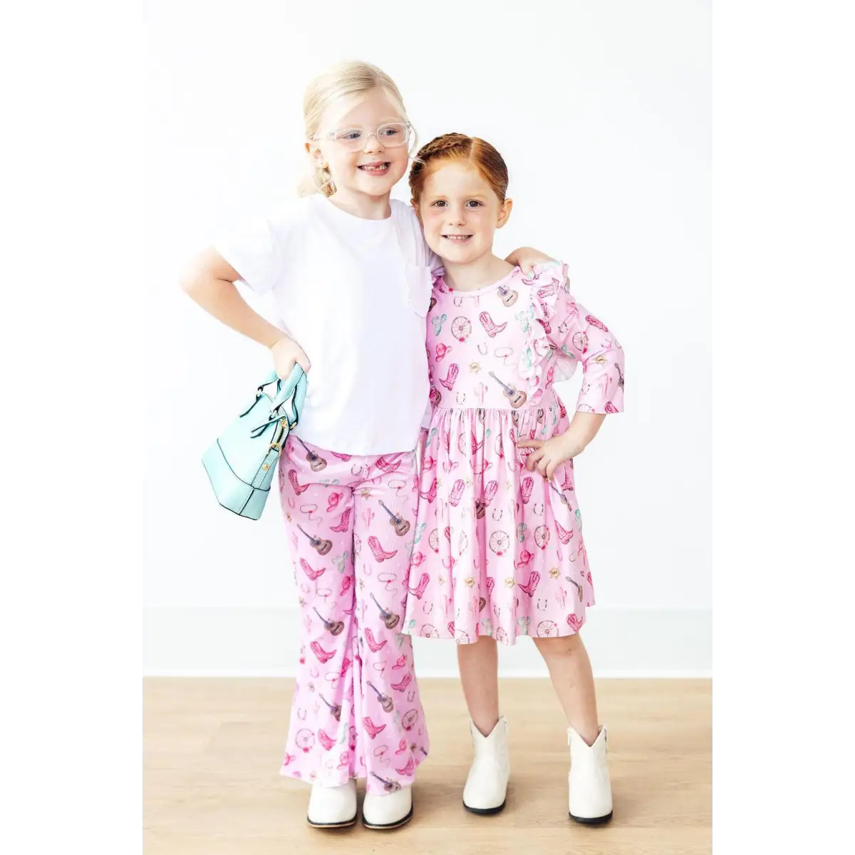 Boot Scootin’ Ribbed Velvet Bells - Mila & Rose ®