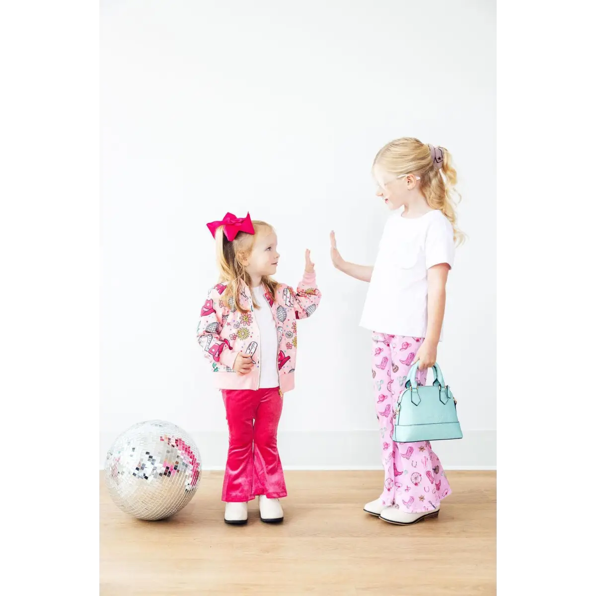 Boot Scootin’ Ribbed Velvet Bells - Mila & Rose ®