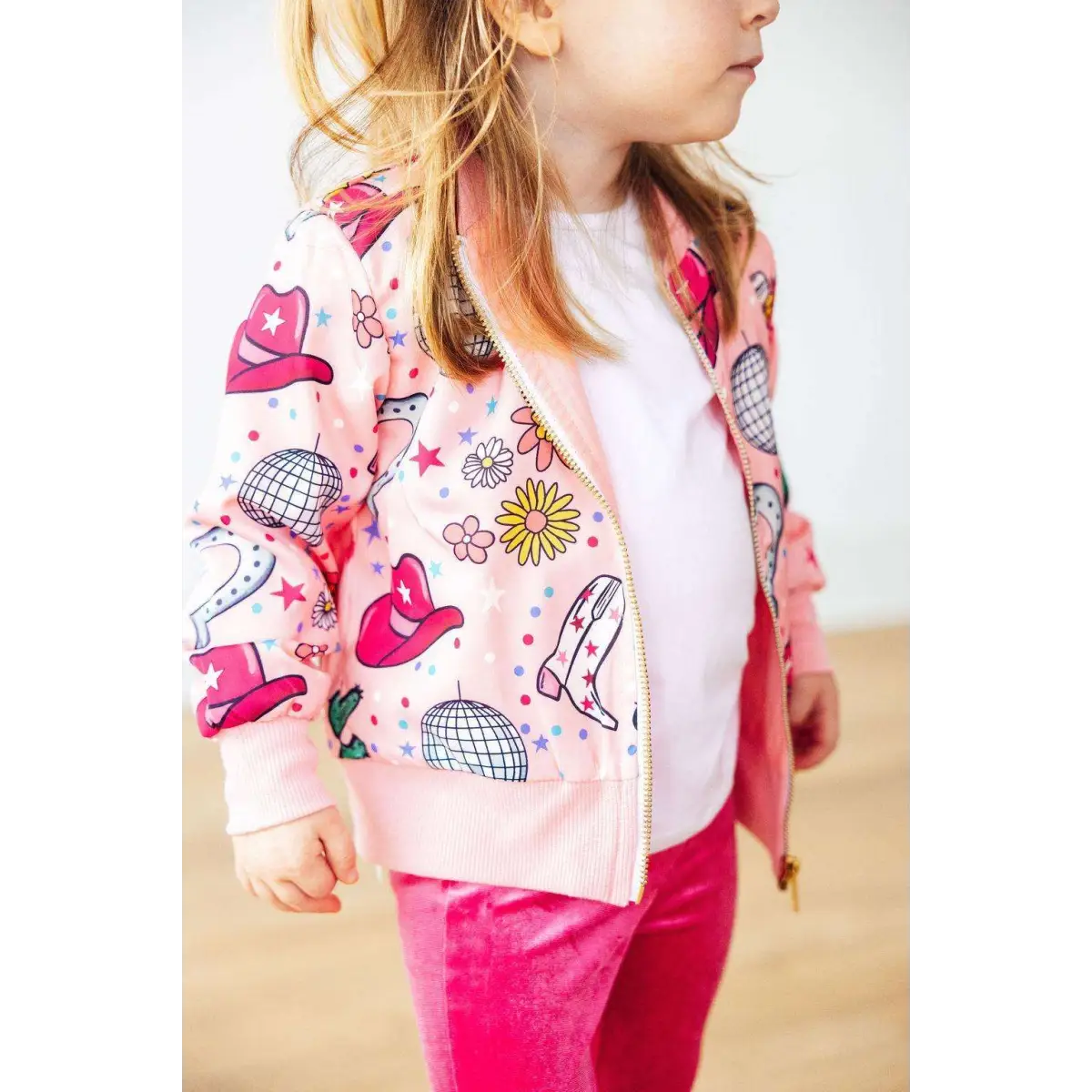 Boots & Bling Satin Jacket - Mila & Rose ®
