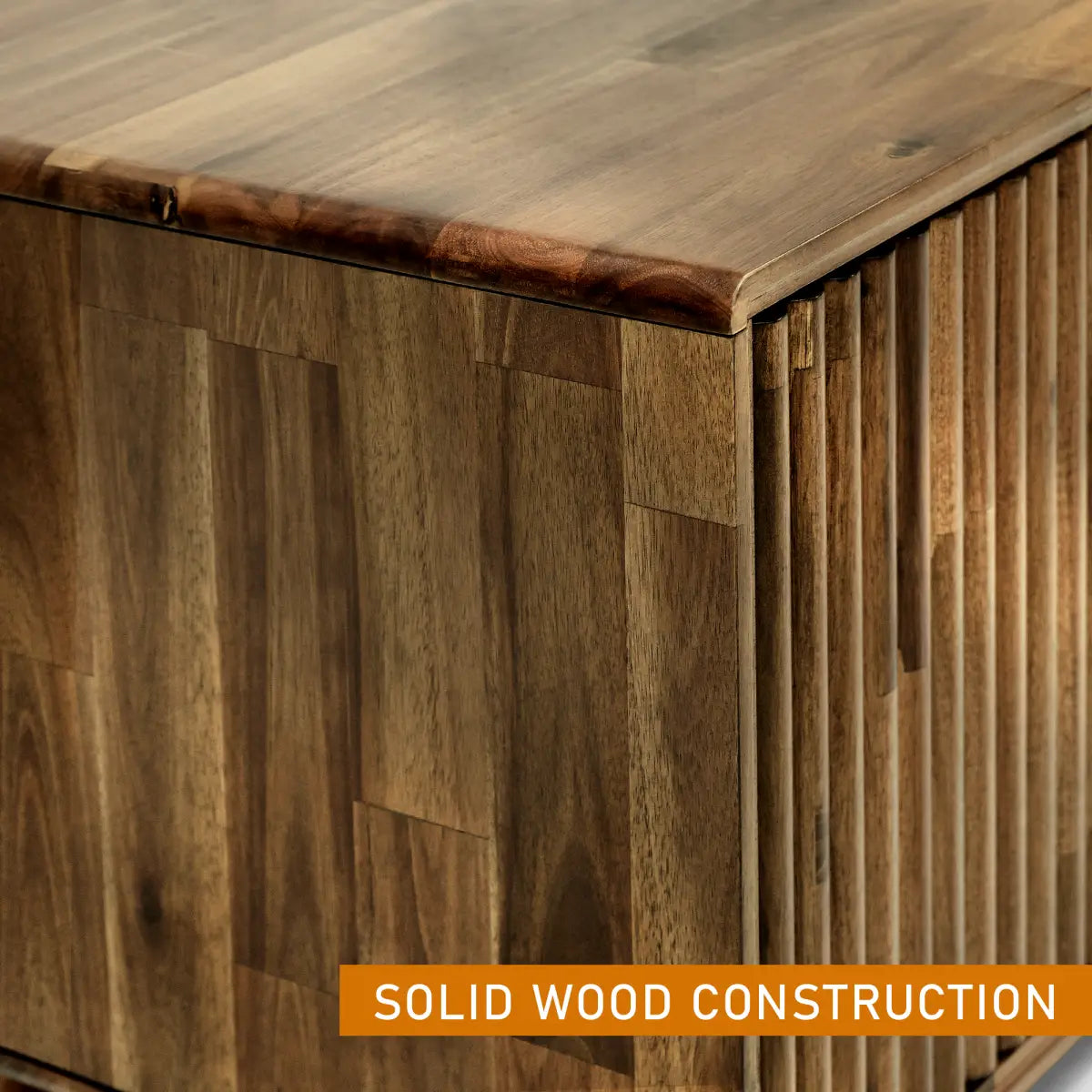 Bosk Solid Wood Storage Bench - Megsu