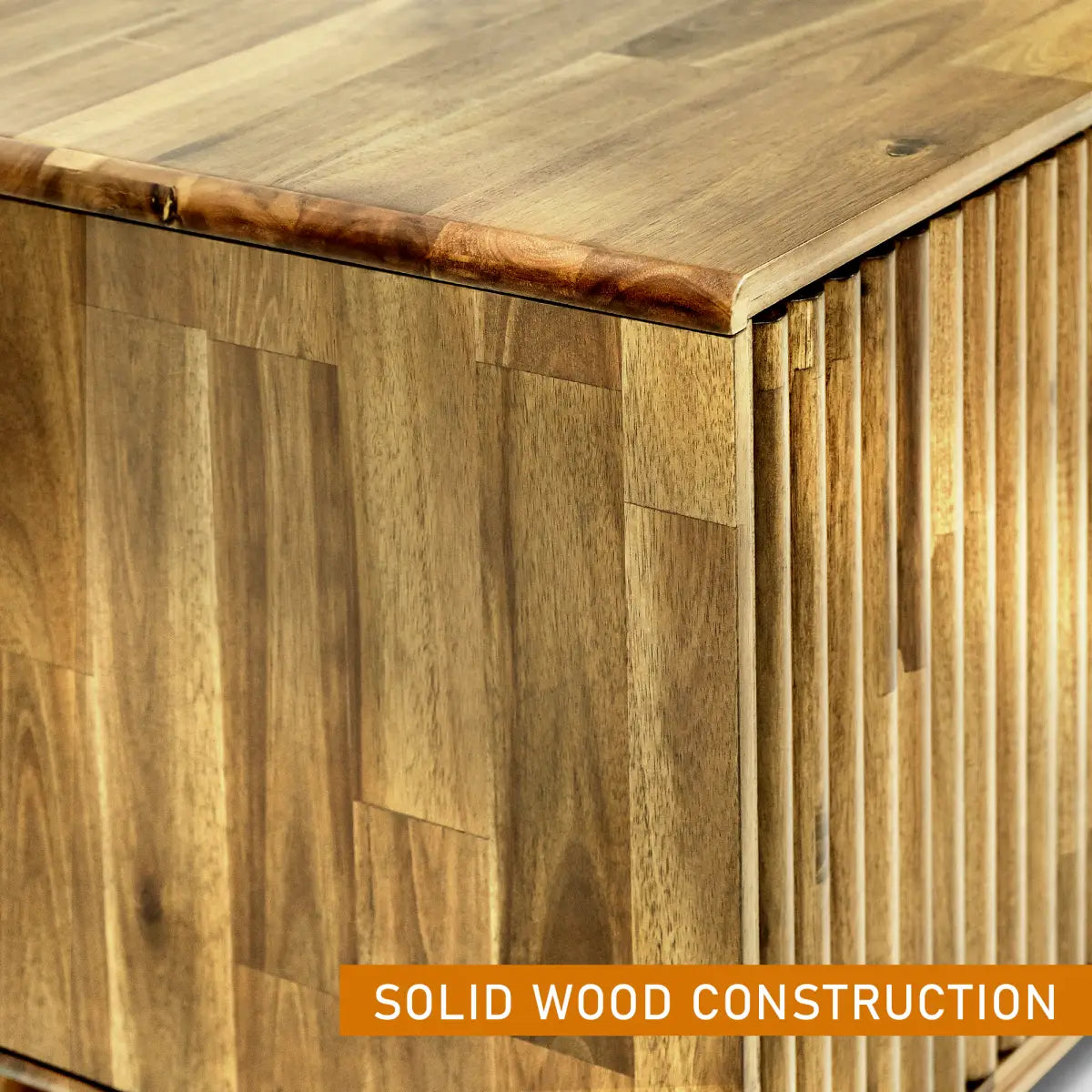 Bosk Solid Wood Storage Bench - Megsu