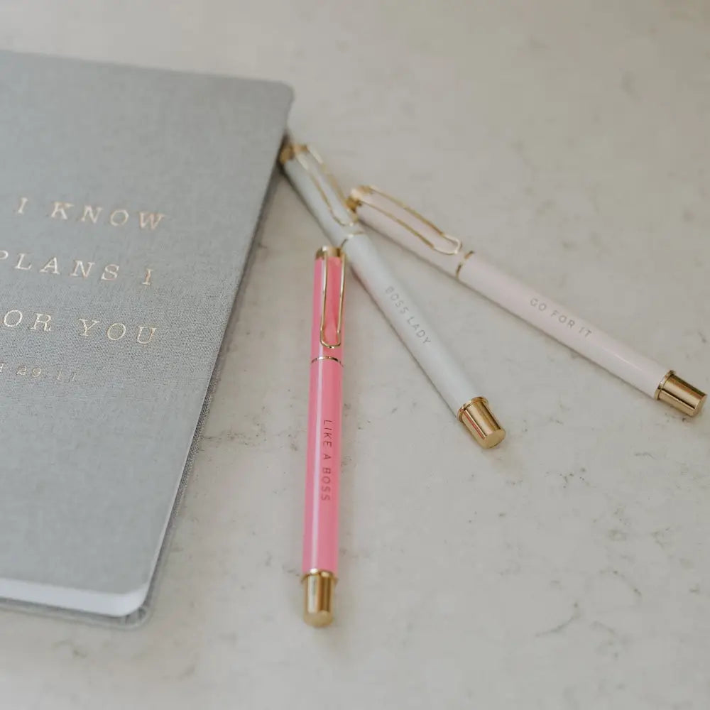Boss Lady Metal Pen Set - Sweet Water Decor