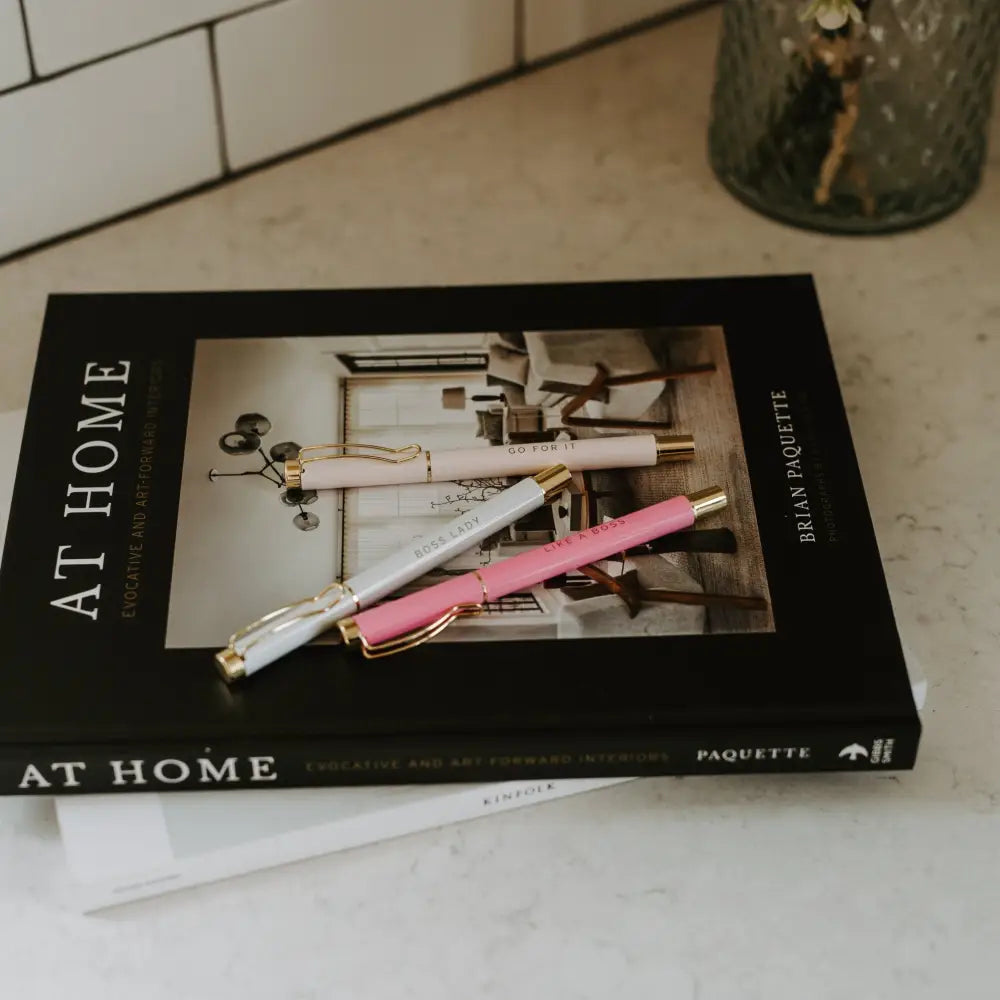 Boss Lady Metal Pen Set - Sweet Water Decor