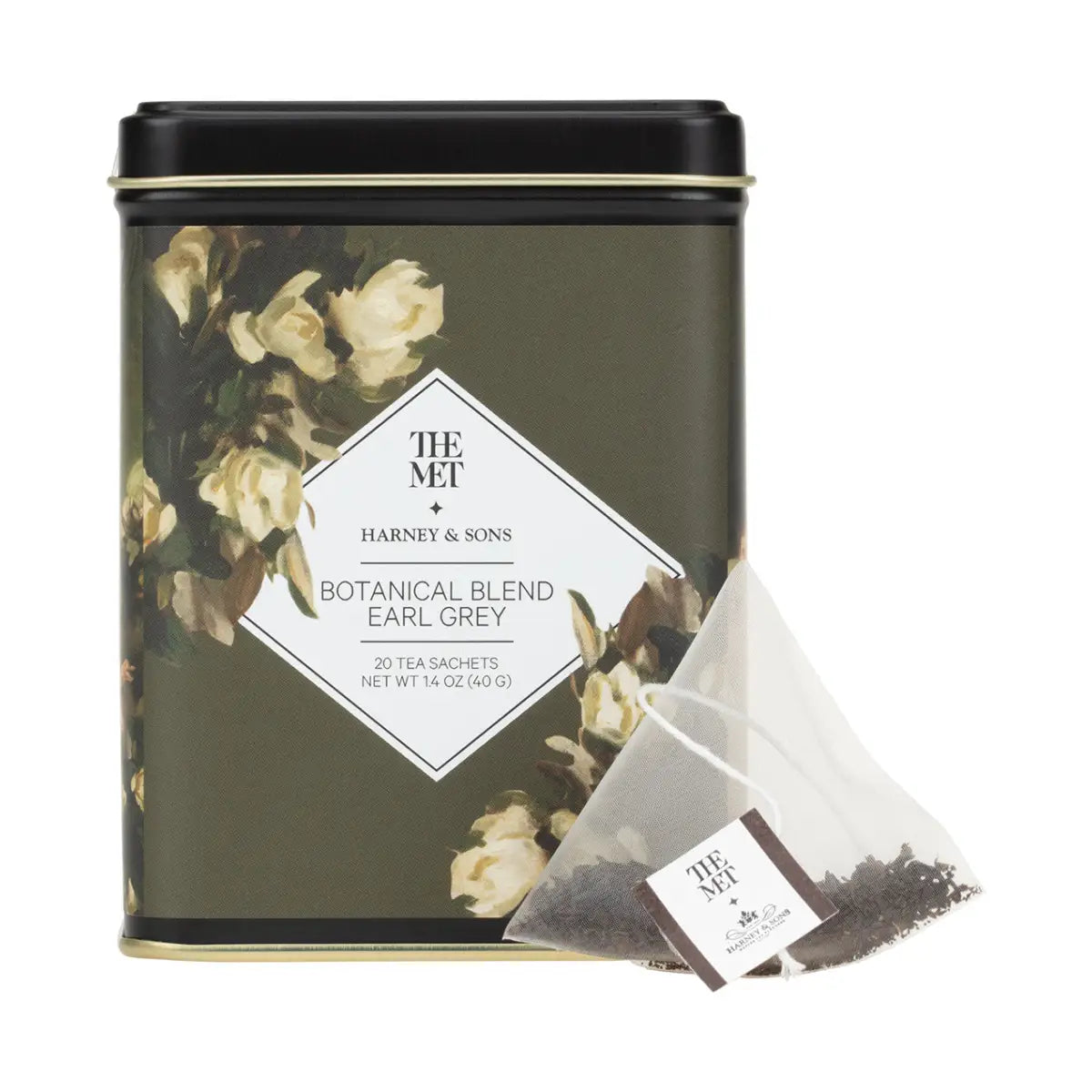 Botanical Blend Earl Grey Tea - Tin of 20 Sachets - Sachets / Tin of 20 Sachets - Harney & Sons Fine Teas