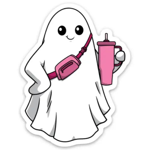 Vinyl Sticker - Boujee Ghost - SKS Design Studio