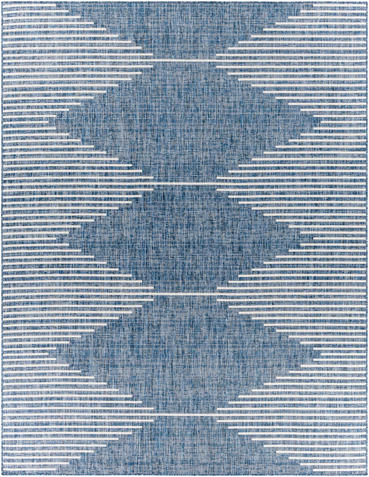 Tapis d'extérieur bleu marine Stephan