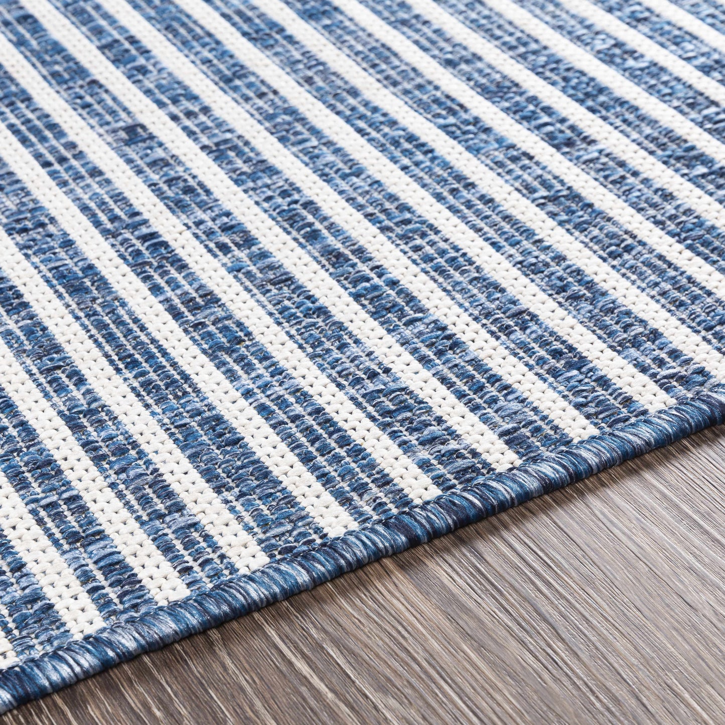 Tapis d'extérieur bleu marine Stephan