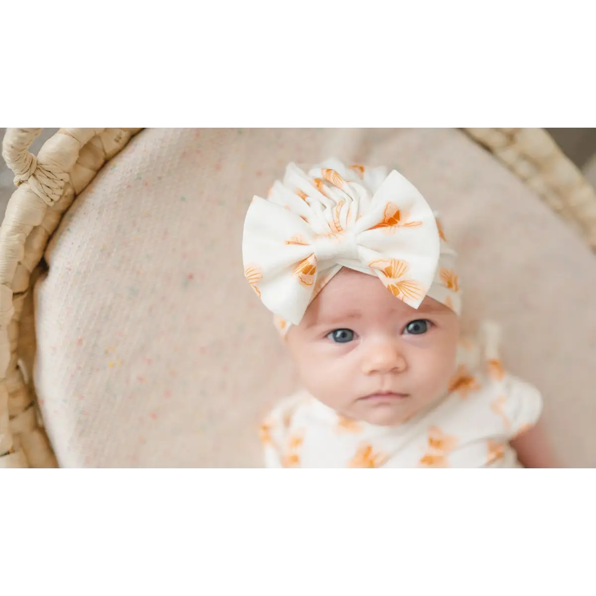 Bow Turban Hat - Butterfly - Harp Angel Boutique