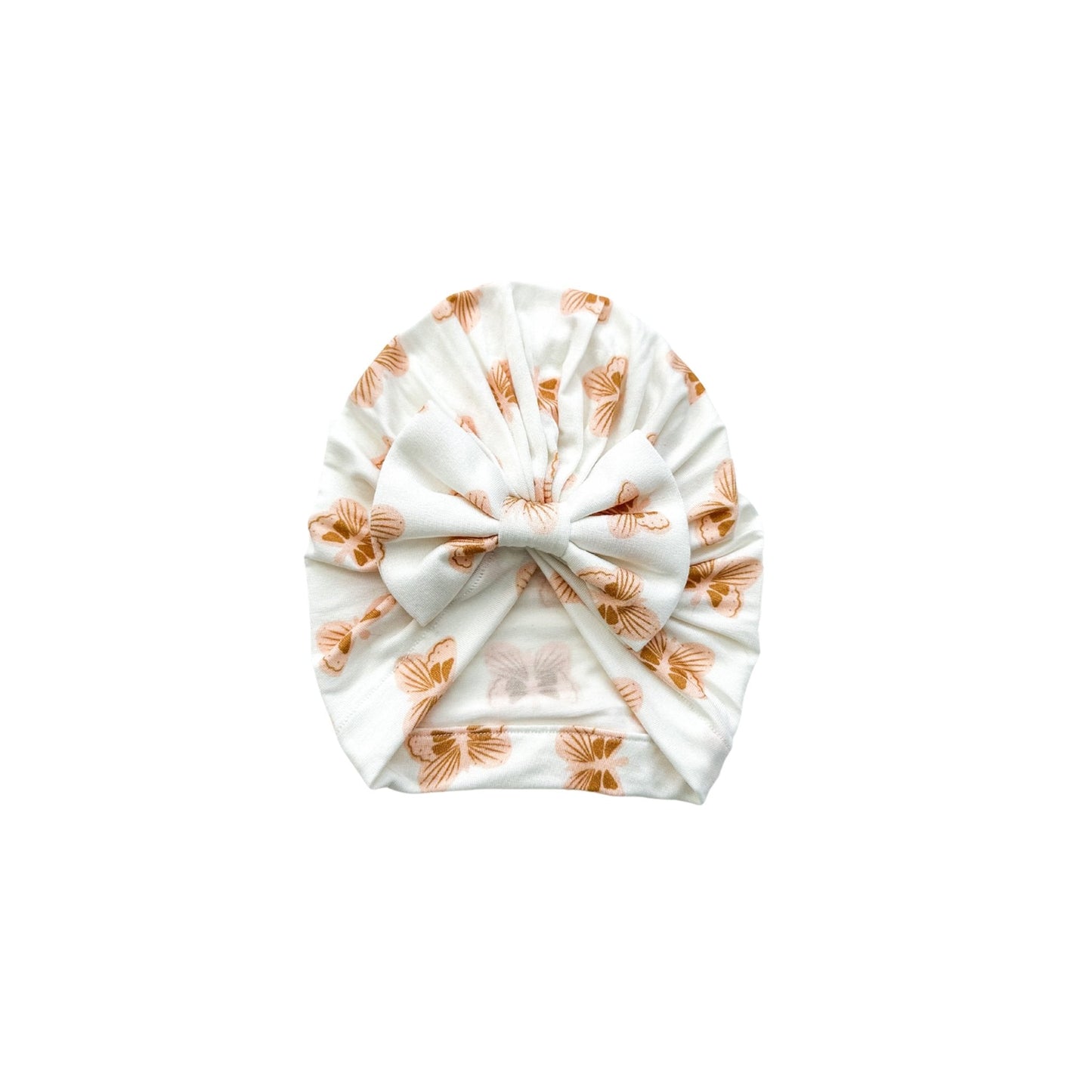 Bow Turban Hat - Butterfly - Harp Angel Boutique