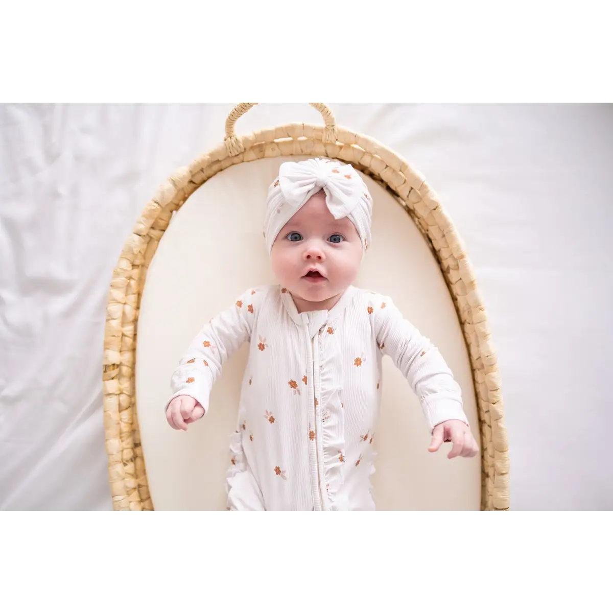 Bow Turban Hat - Fleur - Harp Angel Boutique