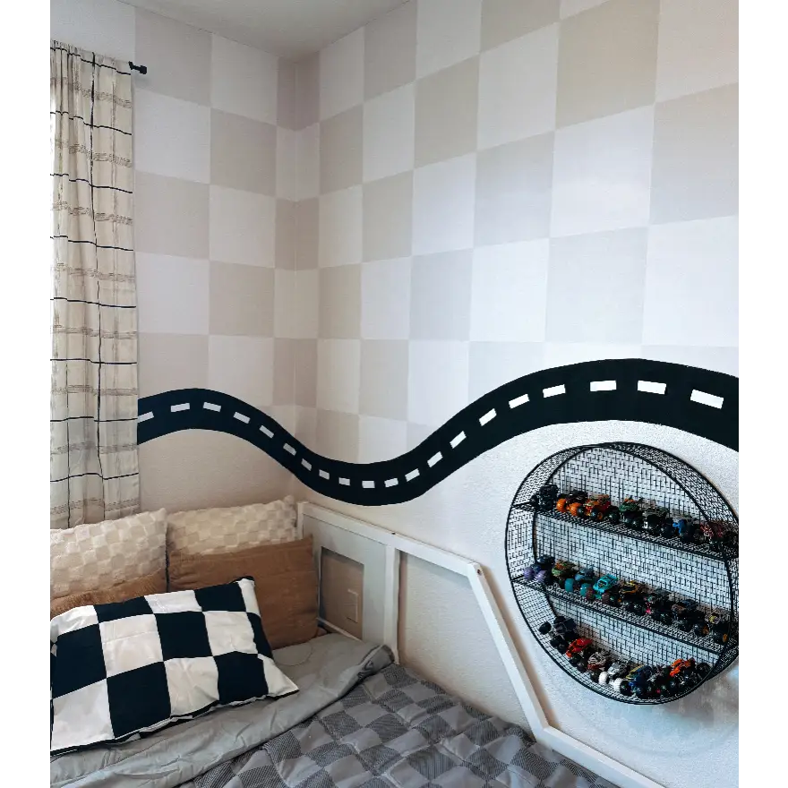 Bowie Wallpaper - Checkerboard - Loomwell Home Goods