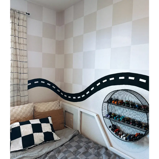 Bowie Wallpaper - Checkerboard - Loomwell Home Goods