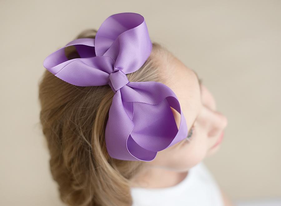 Solid Hair Bows - Paisley / 6’’ - ARB Blanks